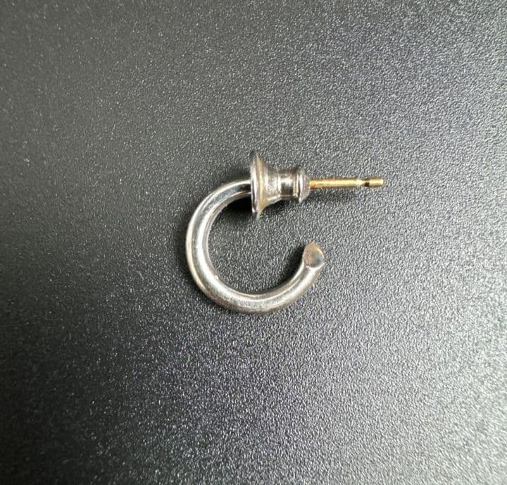 careering placebo 片耳 シルバー　K18