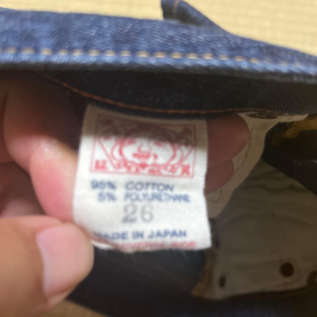 は*様 evisu ショートパンツ 26インチ