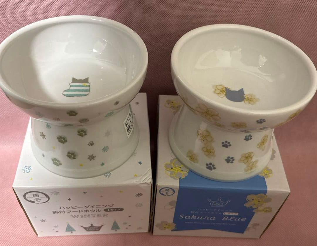 Sakura Blue L おやつ皿　WinterLサイズ 食器・フードボール