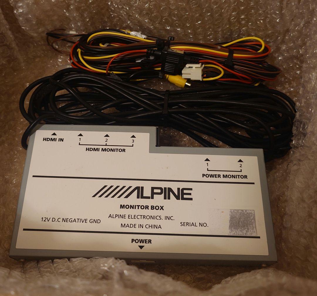 ALPINE 10.1型 WXGA ヘッドレストモニター SXH10ST