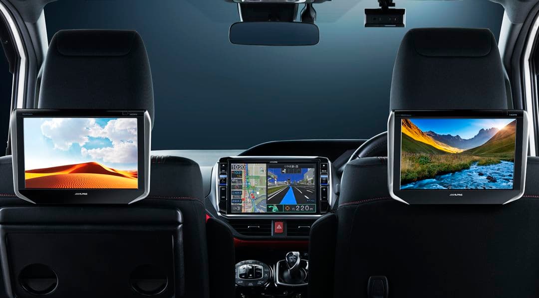 ALPINE 10.1型 WXGA ヘッドレストモニター SXH10ST
