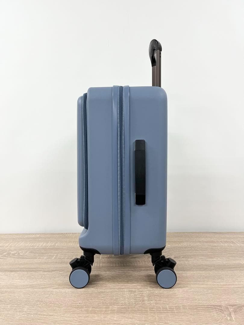 ブライテック BRO-18 機内持ち込み ストーンブルー　ストッパー付き