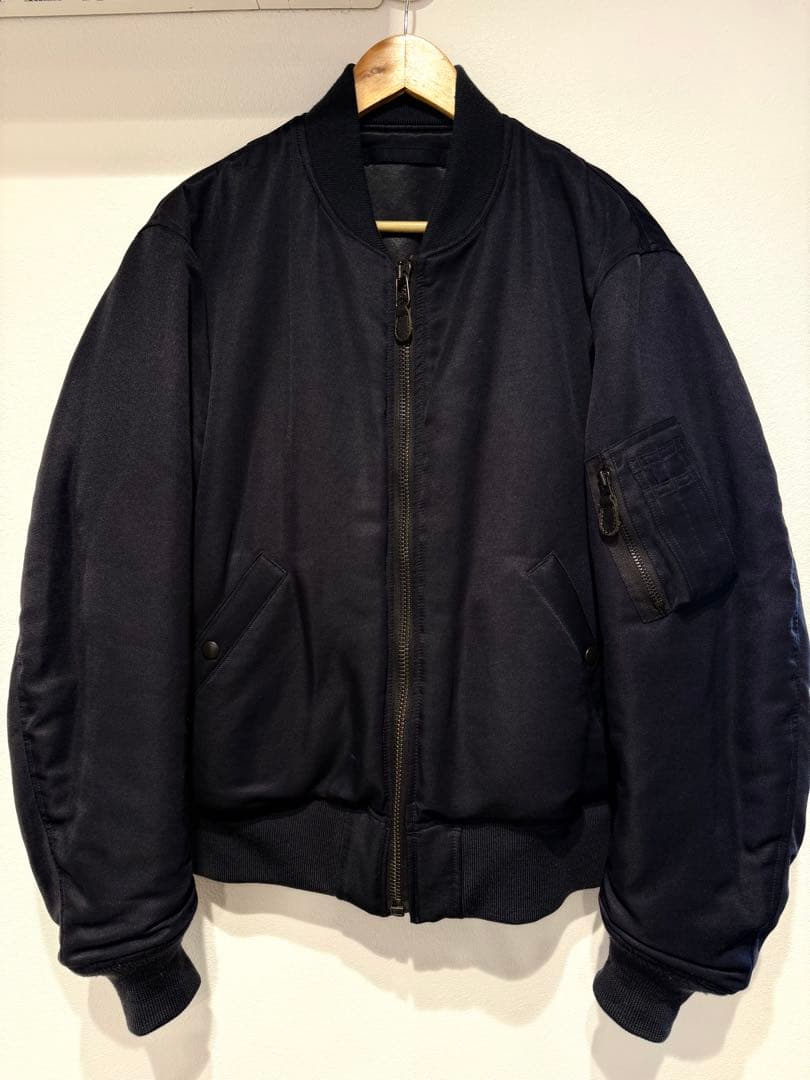 comoli コモリ　シルクナイロン　MA-1 サイズ　3