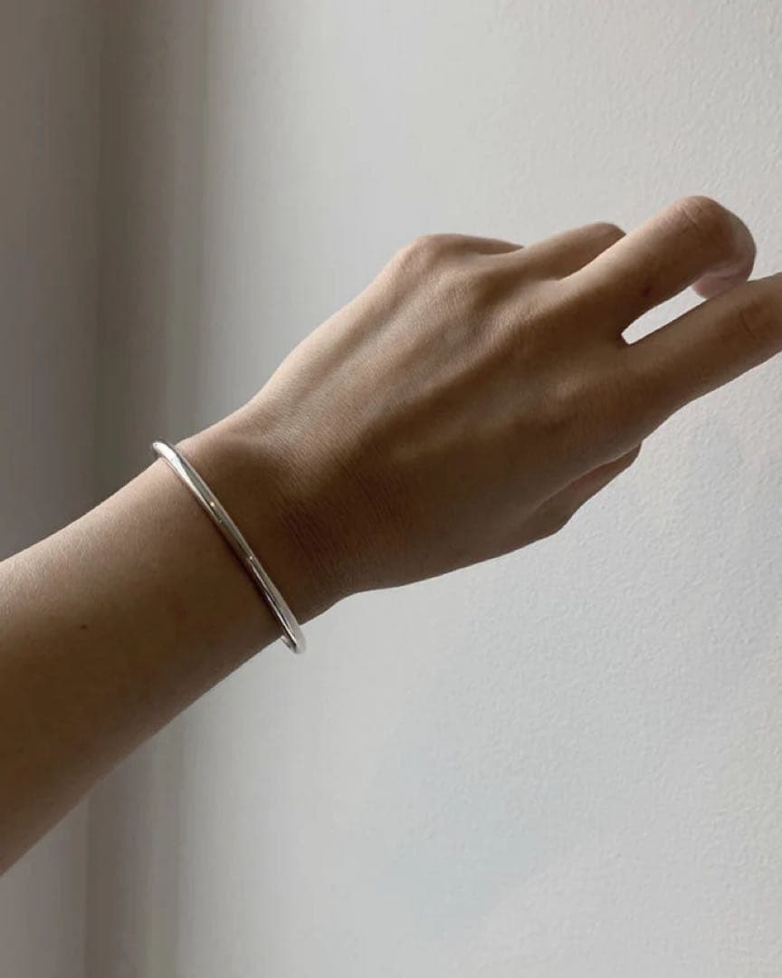 LORO line bangle 01 シルバー