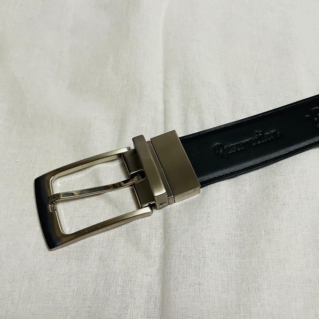 Resurrection リバーシブルベルト　ブラック