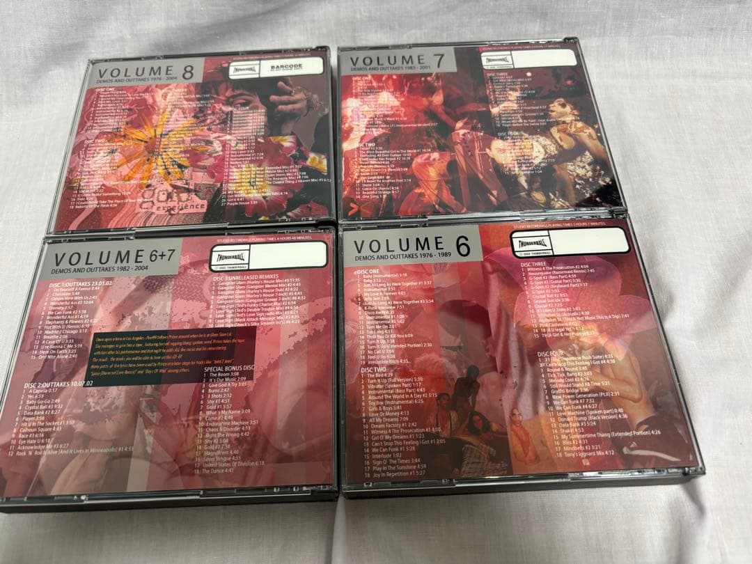 Prince The Work Volume 6, 7, 8, 6+7 4枚セッ