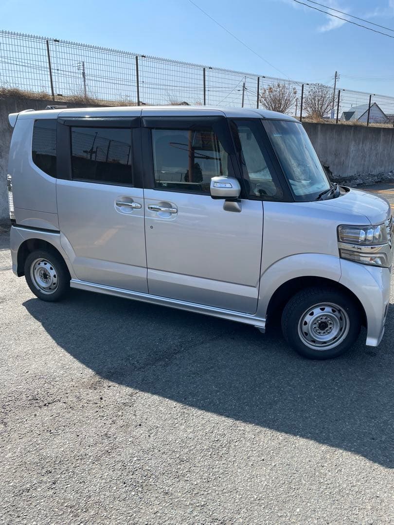 ホンダ N-BOX カスタム シルバー4WD 車検２年付　即納車　全てコミコミ‼️