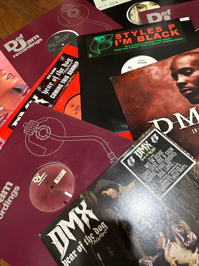 DMX レコード11枚セット　イヴ　ラフライダース