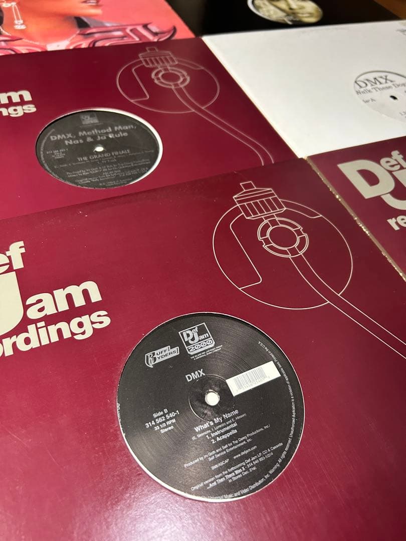 DMX レコード11枚セット　イヴ　ラフライダース