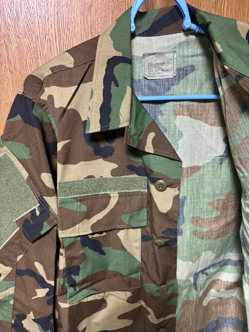 特殊戦仕様　ウッドランド迷彩服　スモールレギュラー