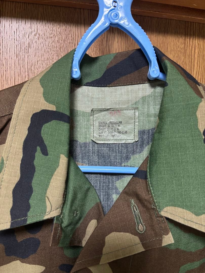 特殊戦仕様　ウッドランド迷彩服　スモールレギュラー
