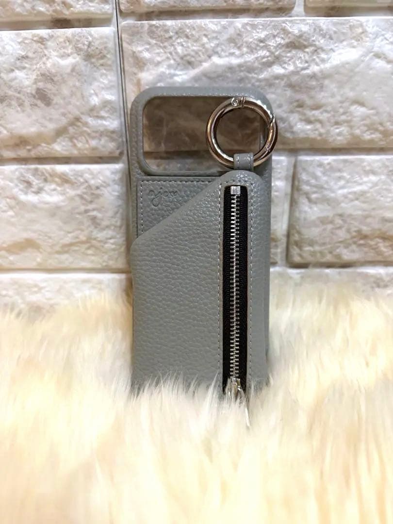 新品ajew iPhone17proケース　ブルー