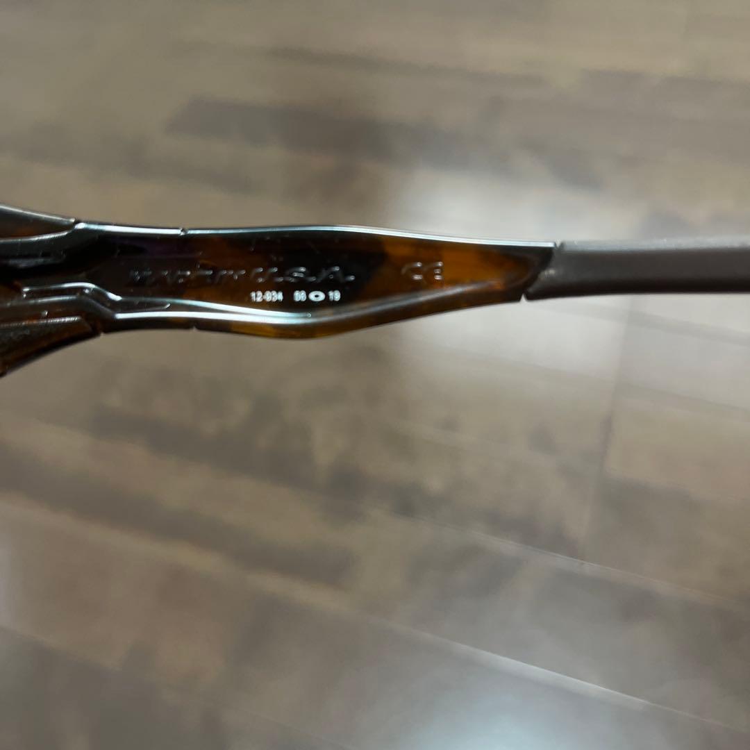 Oakley スポーツサングラス ブラウンレンズ