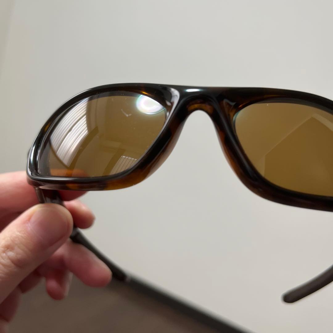 Oakley スポーツサングラス ブラウンレンズ