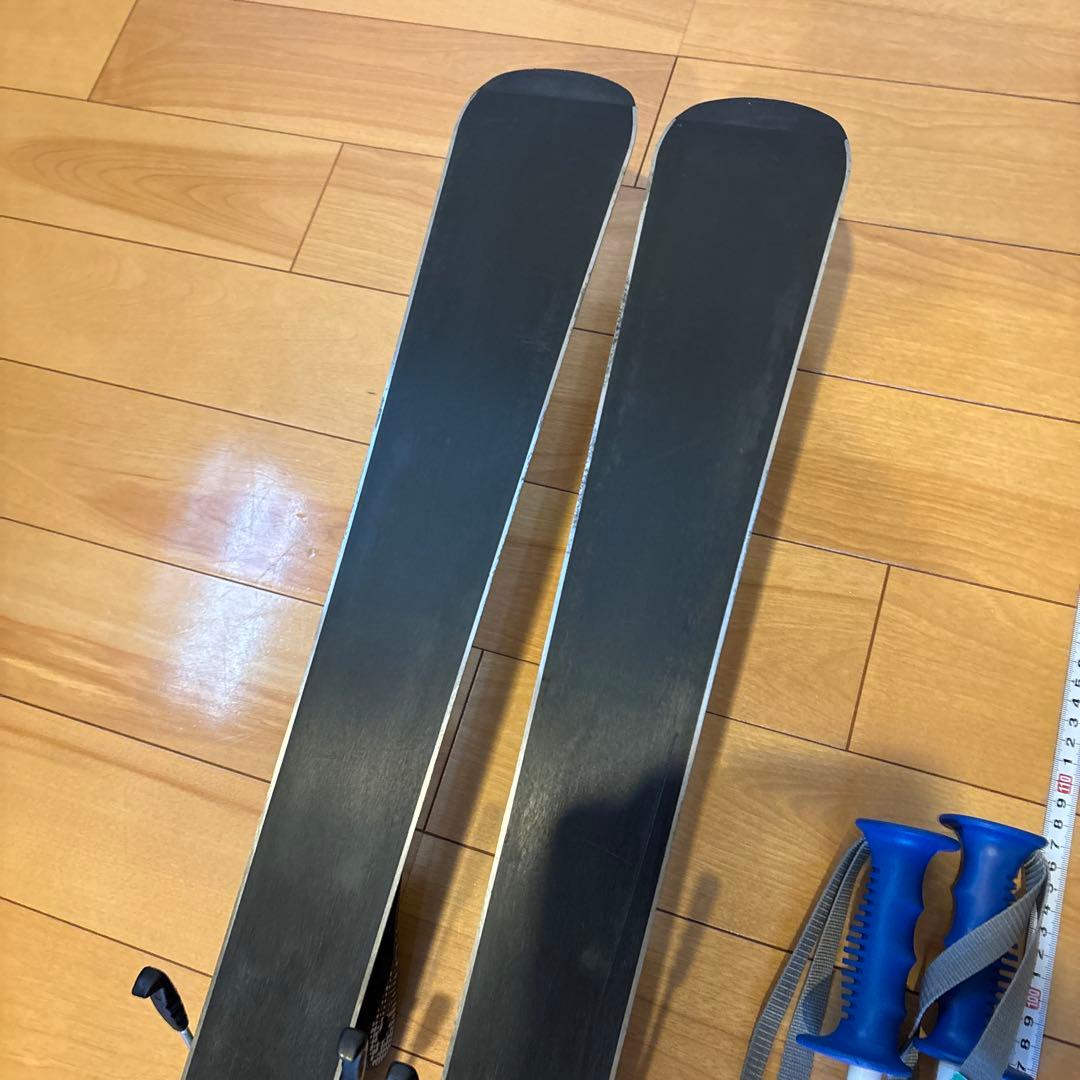 エランelan スキー板　140cm ストック付き