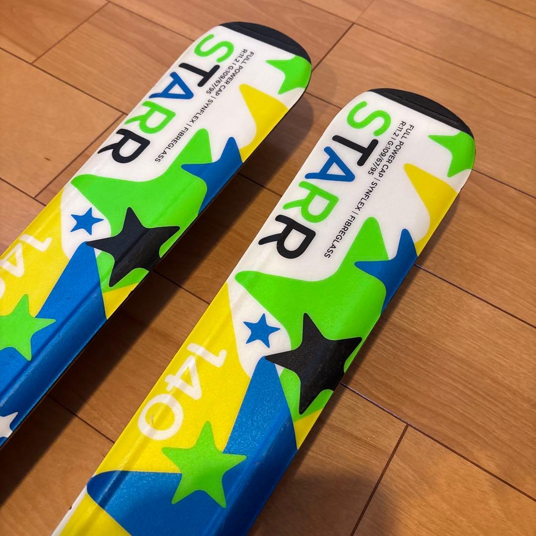 エランelan スキー板　140cm ストック付き