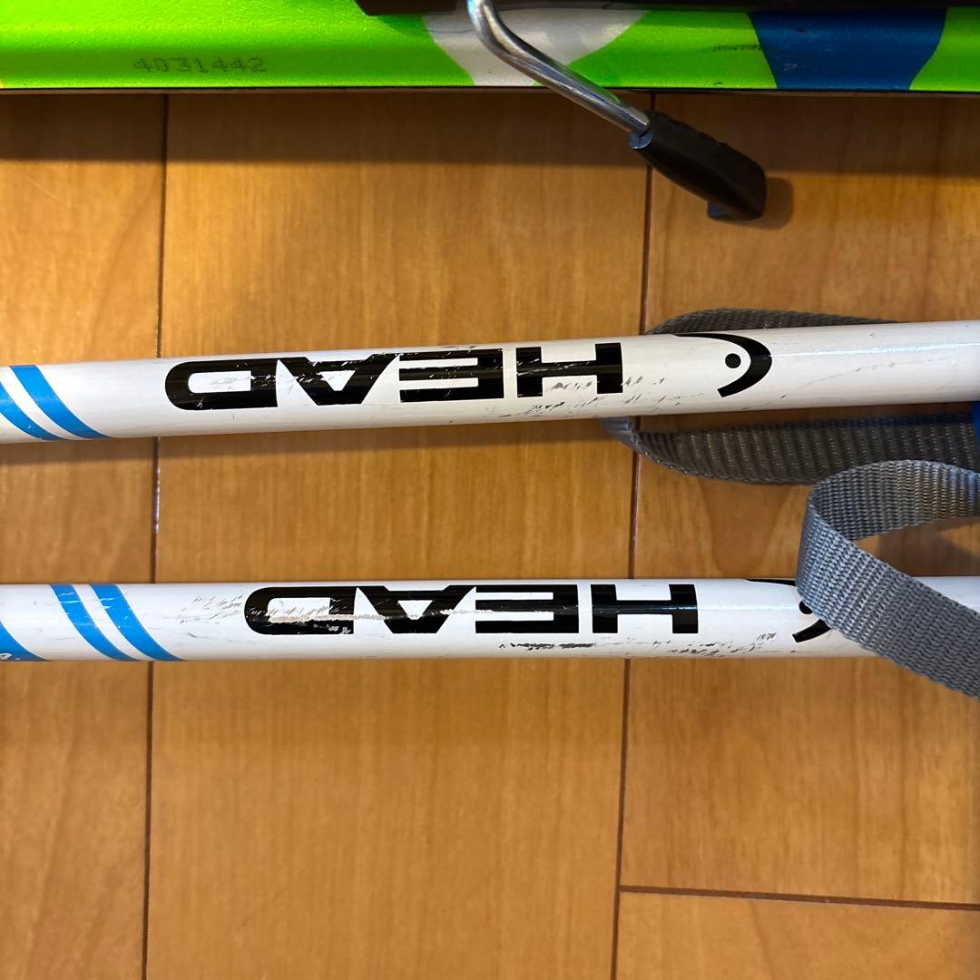 エランelan スキー板　140cm ストック付き