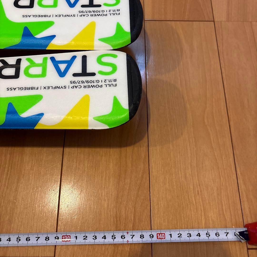 エランelan スキー板　140cm ストック付き