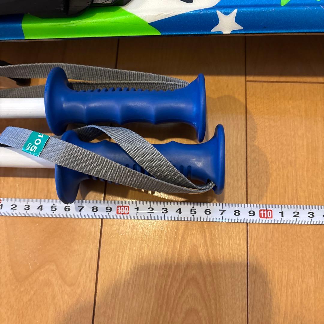 エランelan スキー板　140cm ストック付き