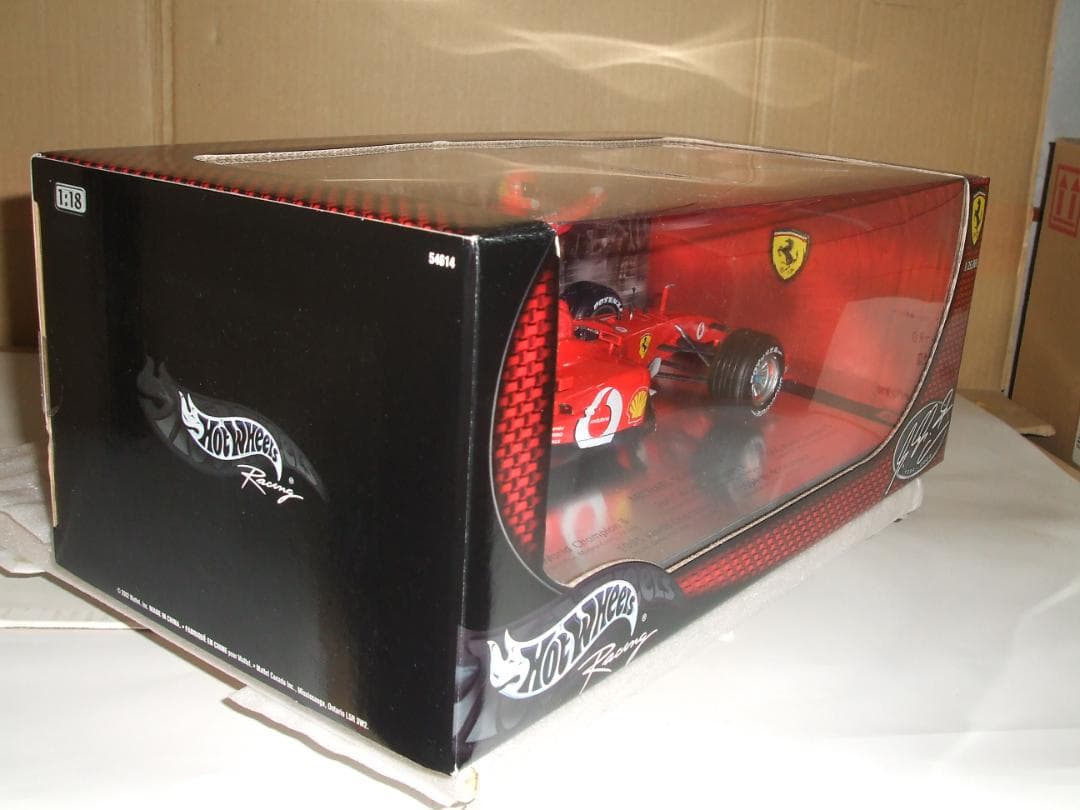 美品　ミハエル・シューマッハ　5年連続　WC　優勝記念　マテル　１／１８