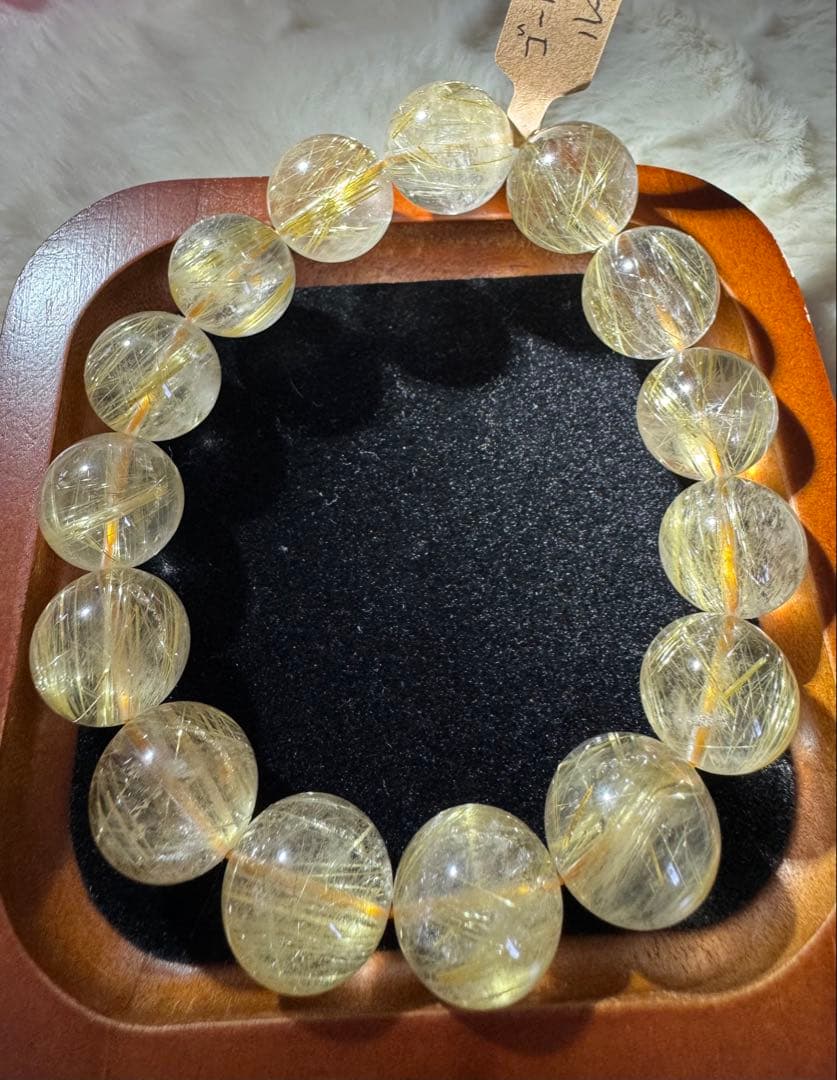 上質を求める方へ｜40%以上OFF ゴールドルチルクォーツ ブレスレット