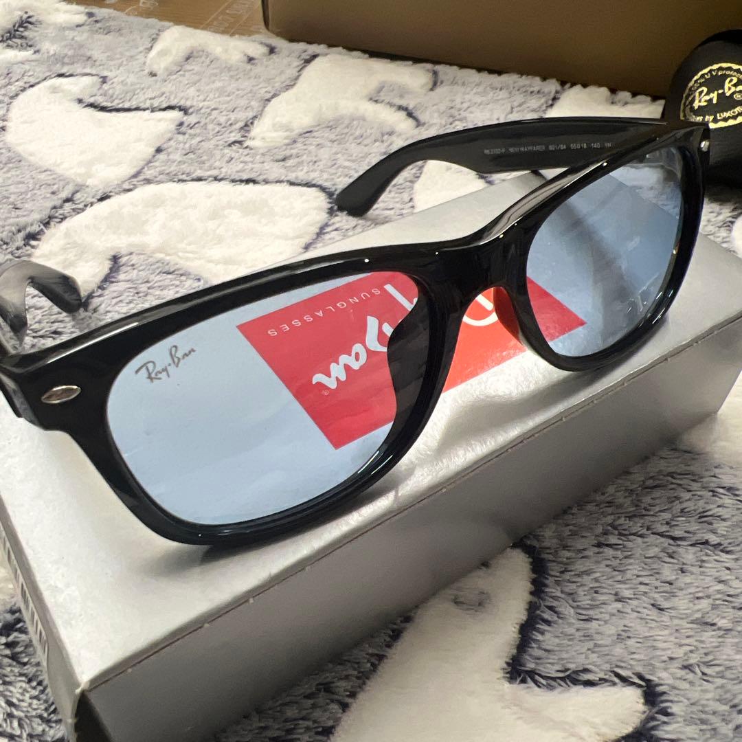 B2132F-60164 サングラスレイバン ブルーグレー