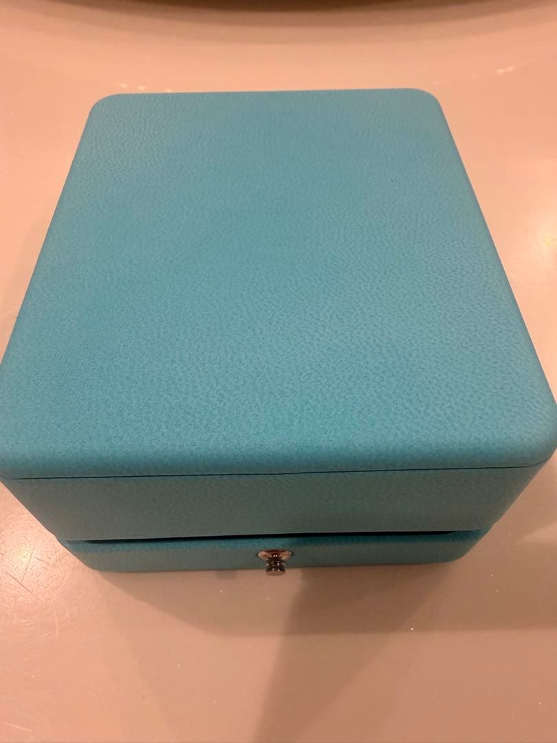 ティファニー　スマイルラージ　ピンクゴールドネックレス