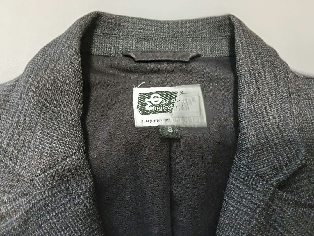 Engineered garments アンドーバーJK グレンチェック S