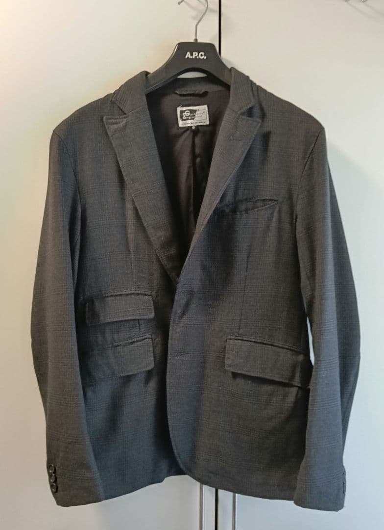 Engineered garments アンドーバーJK グレンチェック S