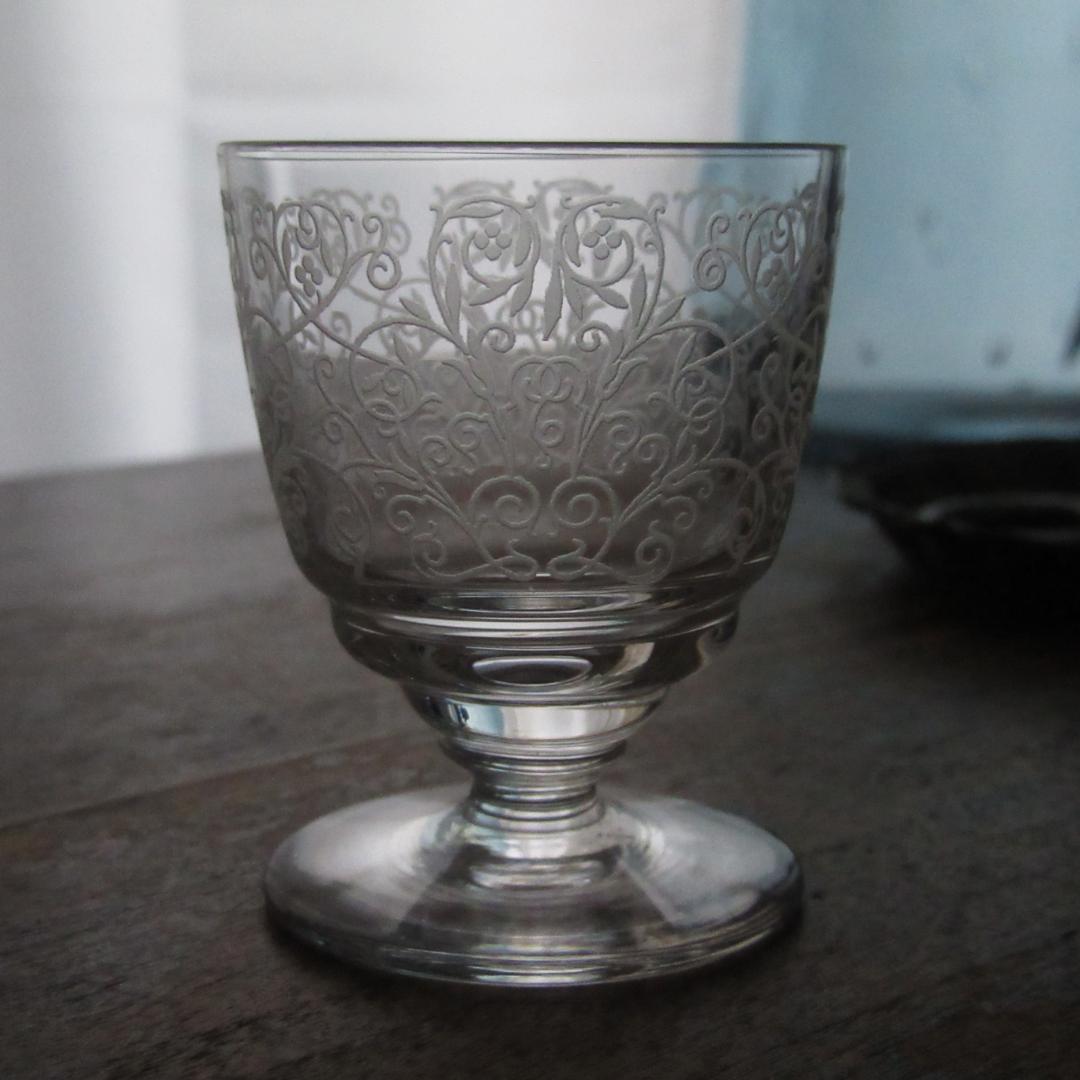 西園寺さま専用　アンティークバカラ1932～1961年「Lulli」等3脚セット