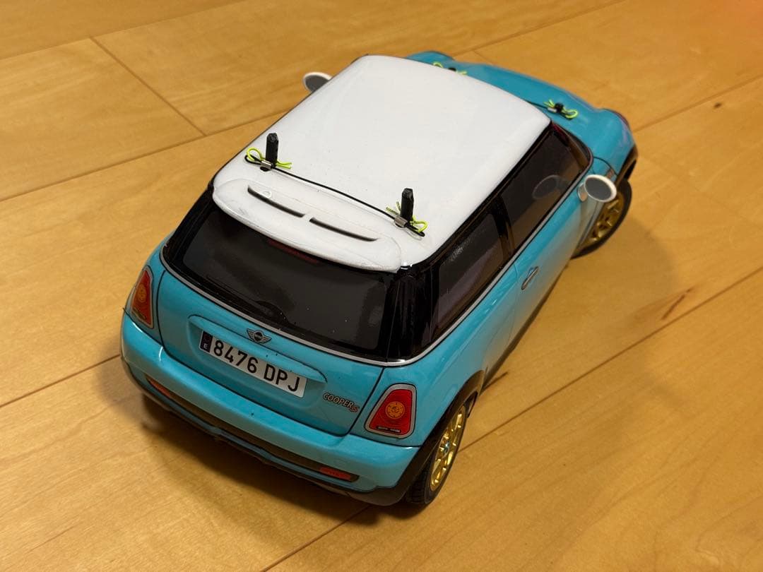 ラジコン 1/10 ミニ クーパーS ドリフト ドリラジ