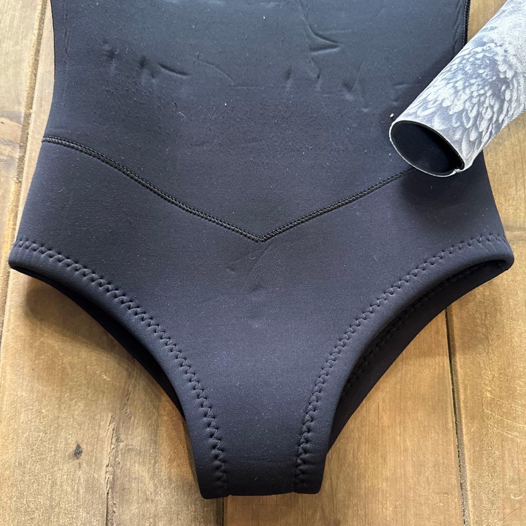 ROXY ロキシー　黒 長袖 ウェットスーツ　ロンスプ　MS