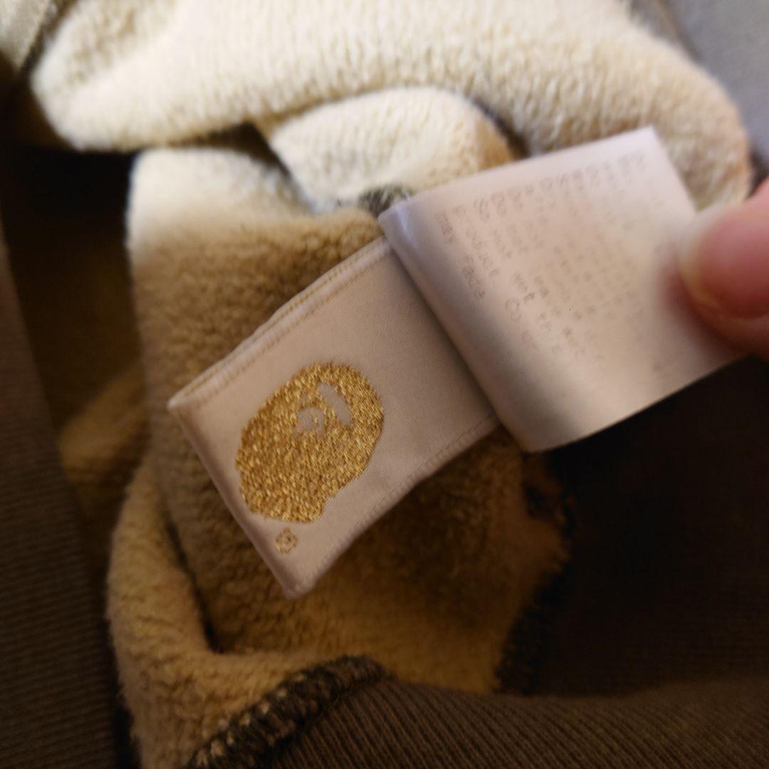 A BATHING APE × STUSSY 110 ダブルジップ パーカー