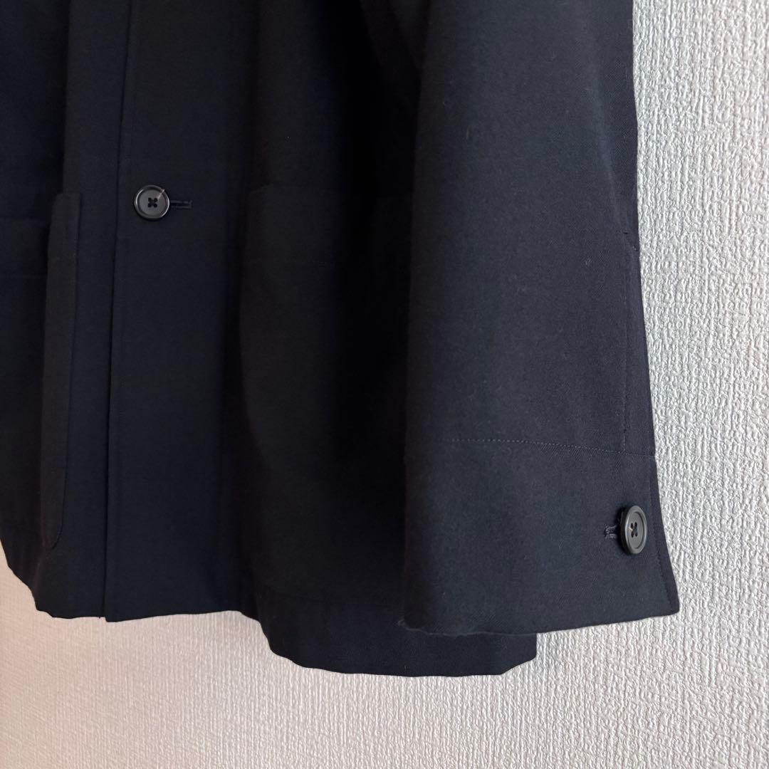 MARGARET HOWELL 23AWブラックウールジャケット