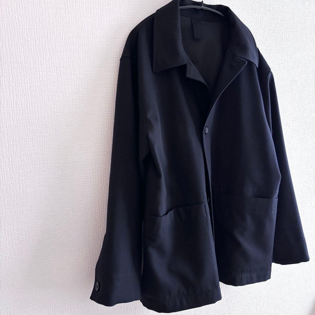 MARGARET HOWELL 23AWブラックウールジャケット