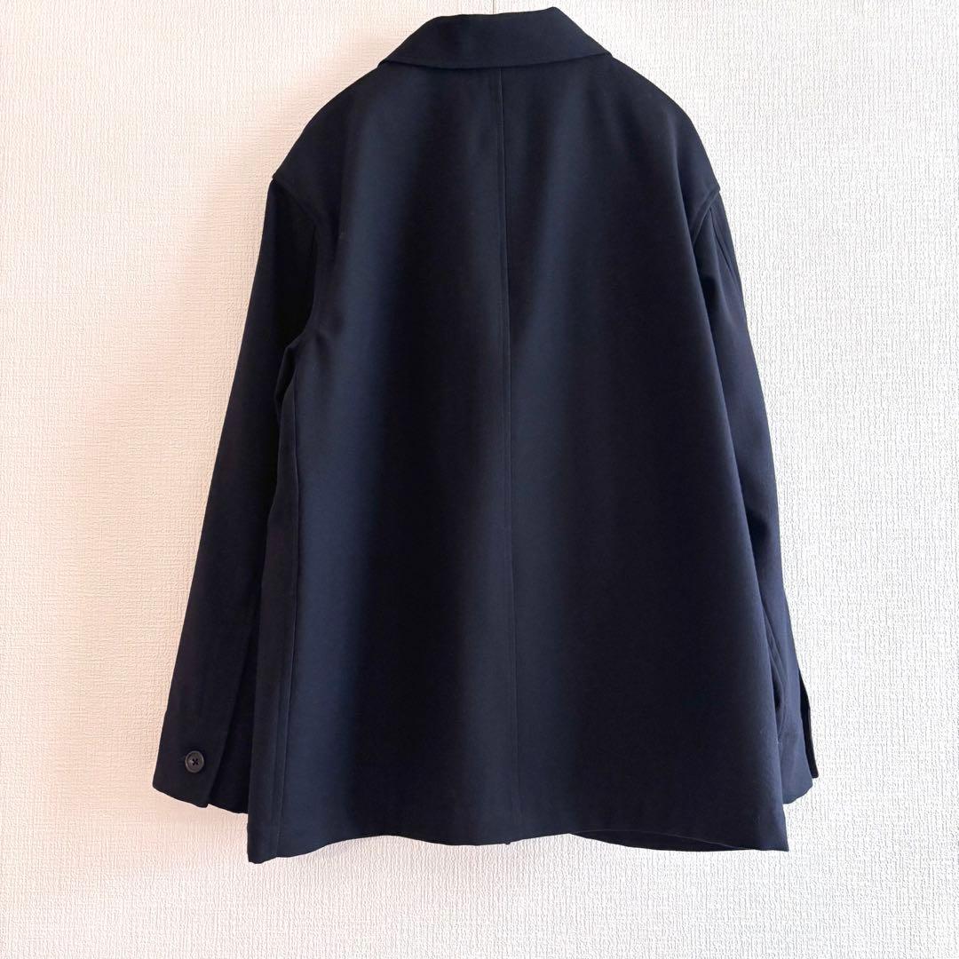 MARGARET HOWELL 23AWブラックウールジャケット