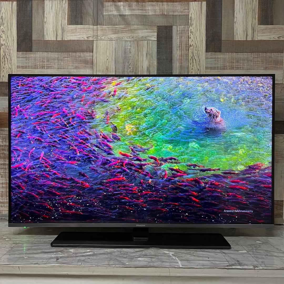 全国送料込❣️ハイセンス50型4Kスマートテレビ YouTubeNetflix