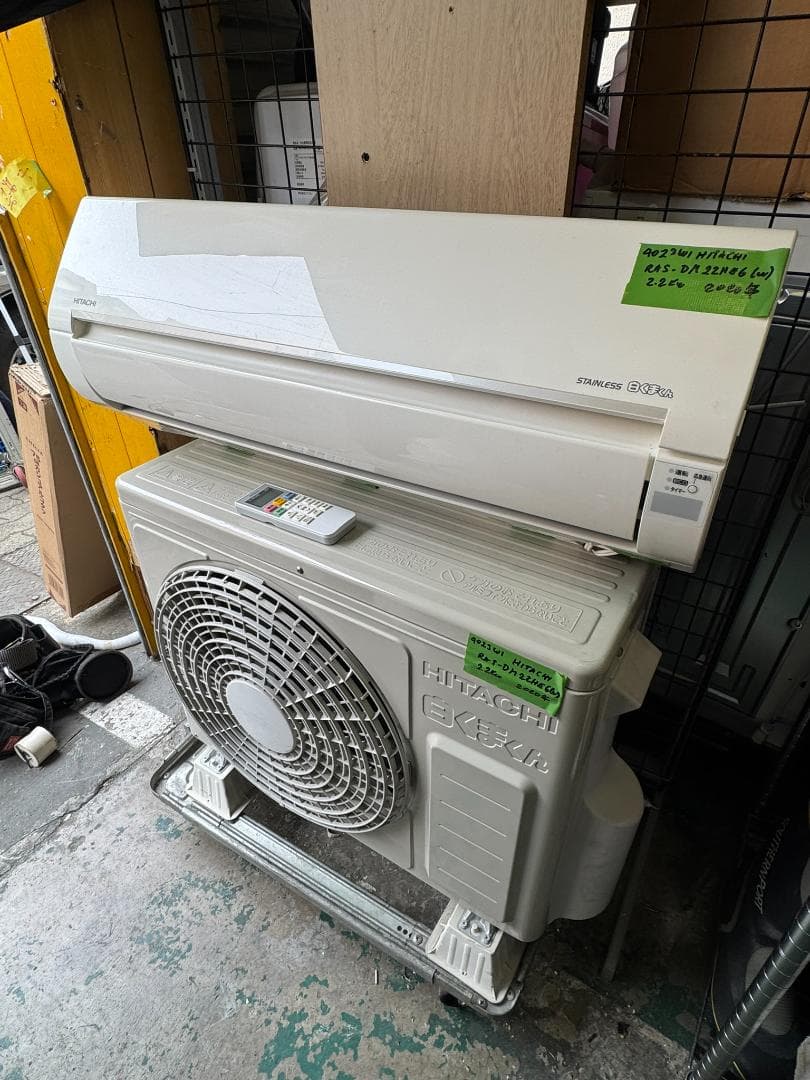 (4023)*エアコンHITACHI RAS-DM22HE6 　6畳　2019年