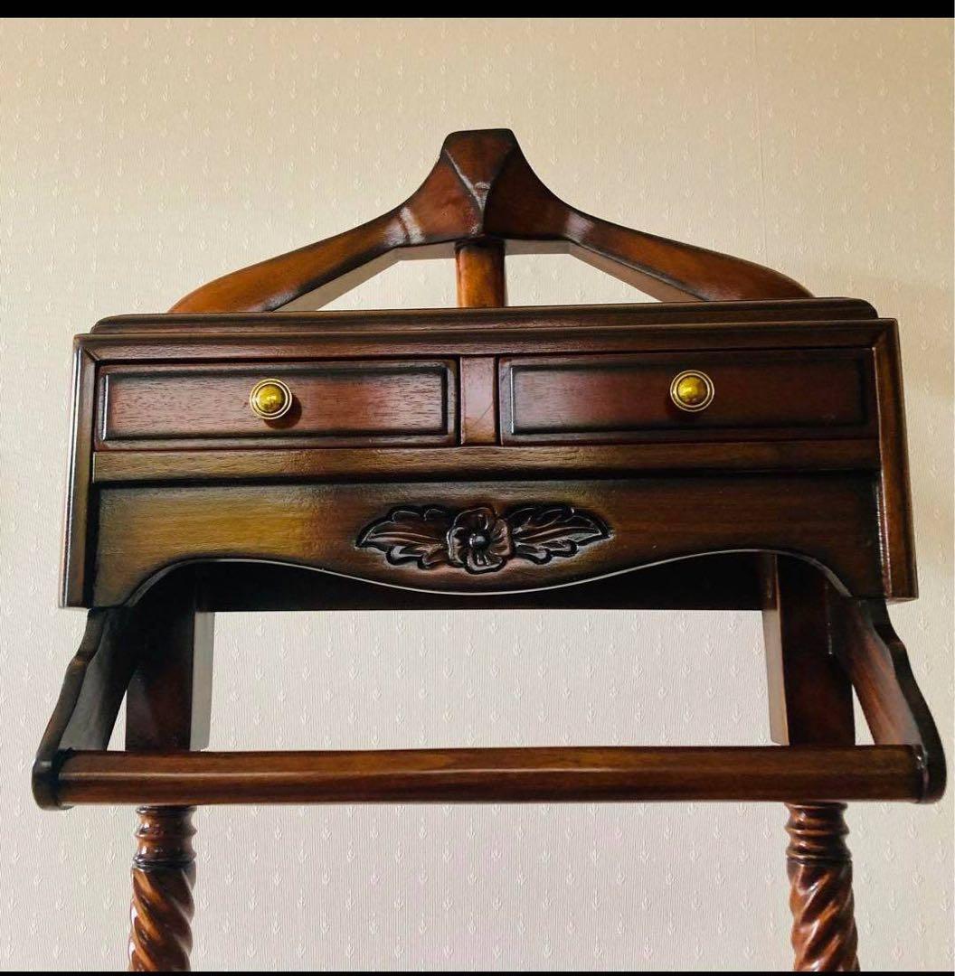 アンティーク　ハンガーラック　スーツハンガー　スーツラック　★レア物★