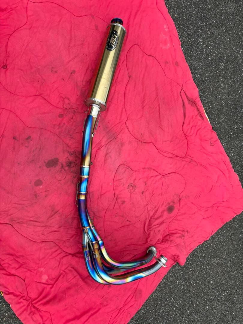 CBR1000XX チタンフルエキ　マフラー　プロドラッグ