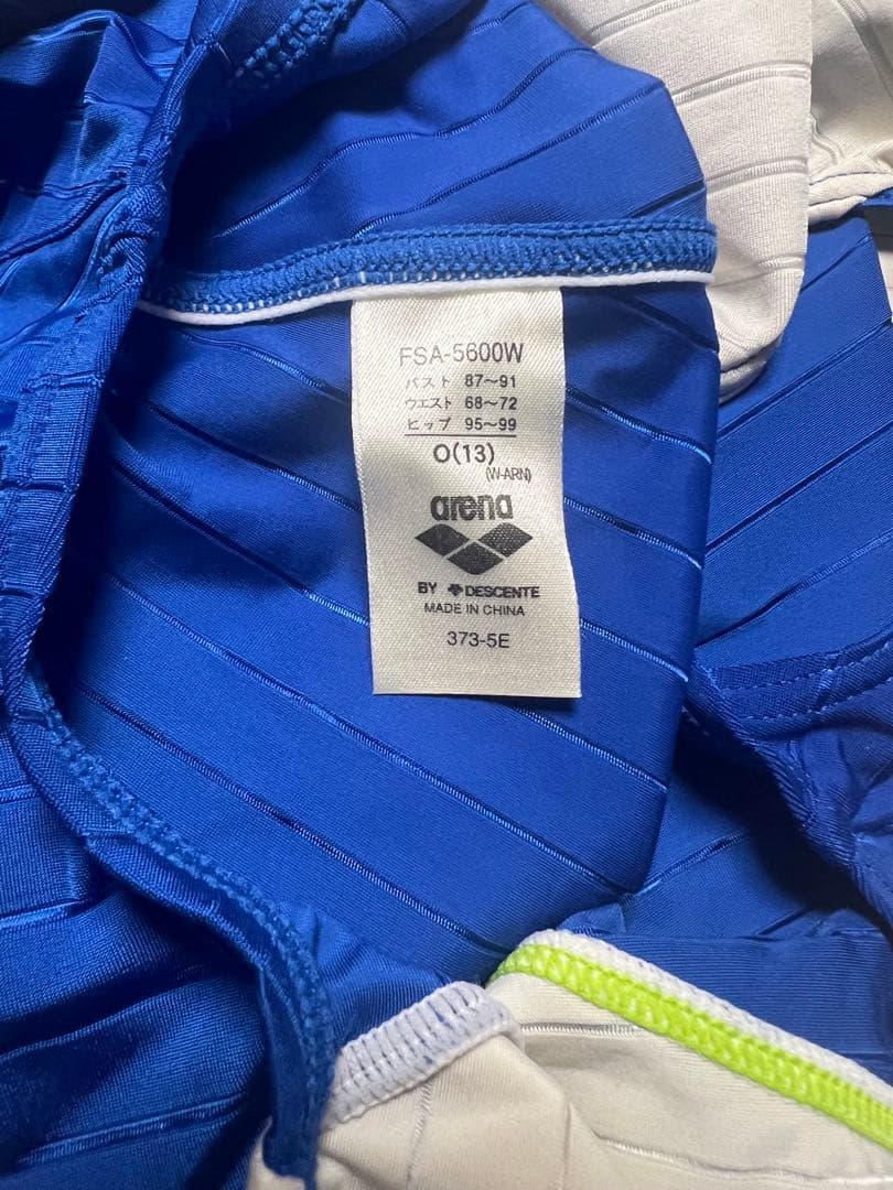 arena 競泳水着 FSA-5600W Oサイズ ブルー