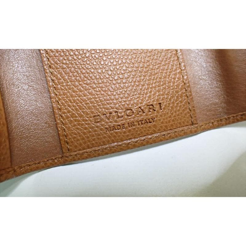 特価 ブルガリ キーケース 20235 色:AMBER/GOLD-ブラウン