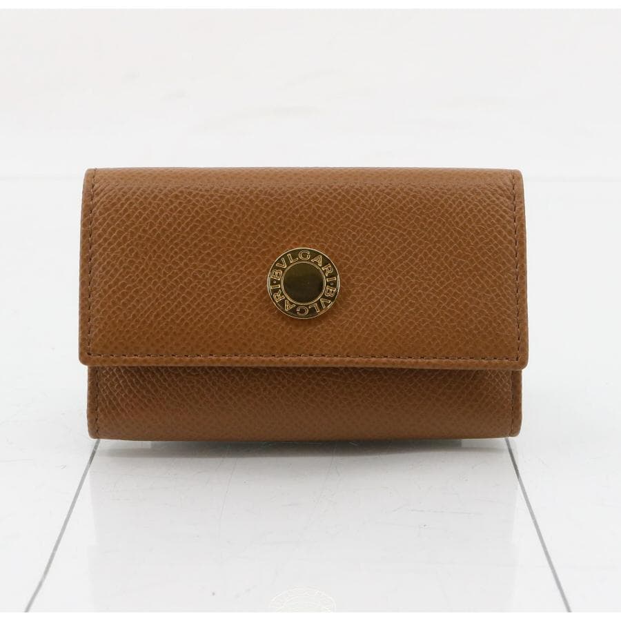 特価 ブルガリ キーケース 20235 色:AMBER/GOLD-ブラウン