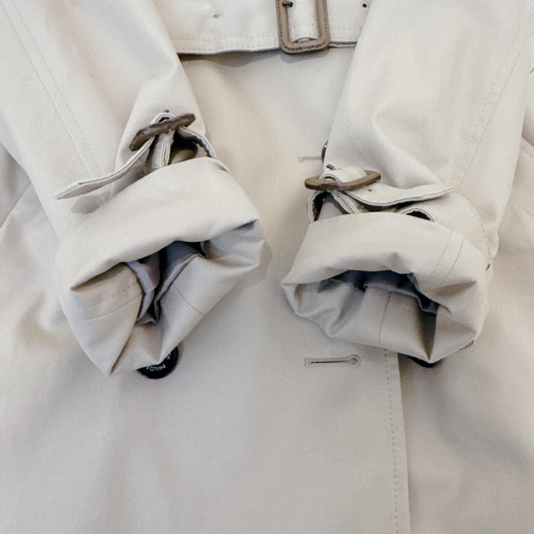 【極美品】マッキントッシュ フィロソフィー トレンチコート　ライナー 付き 36