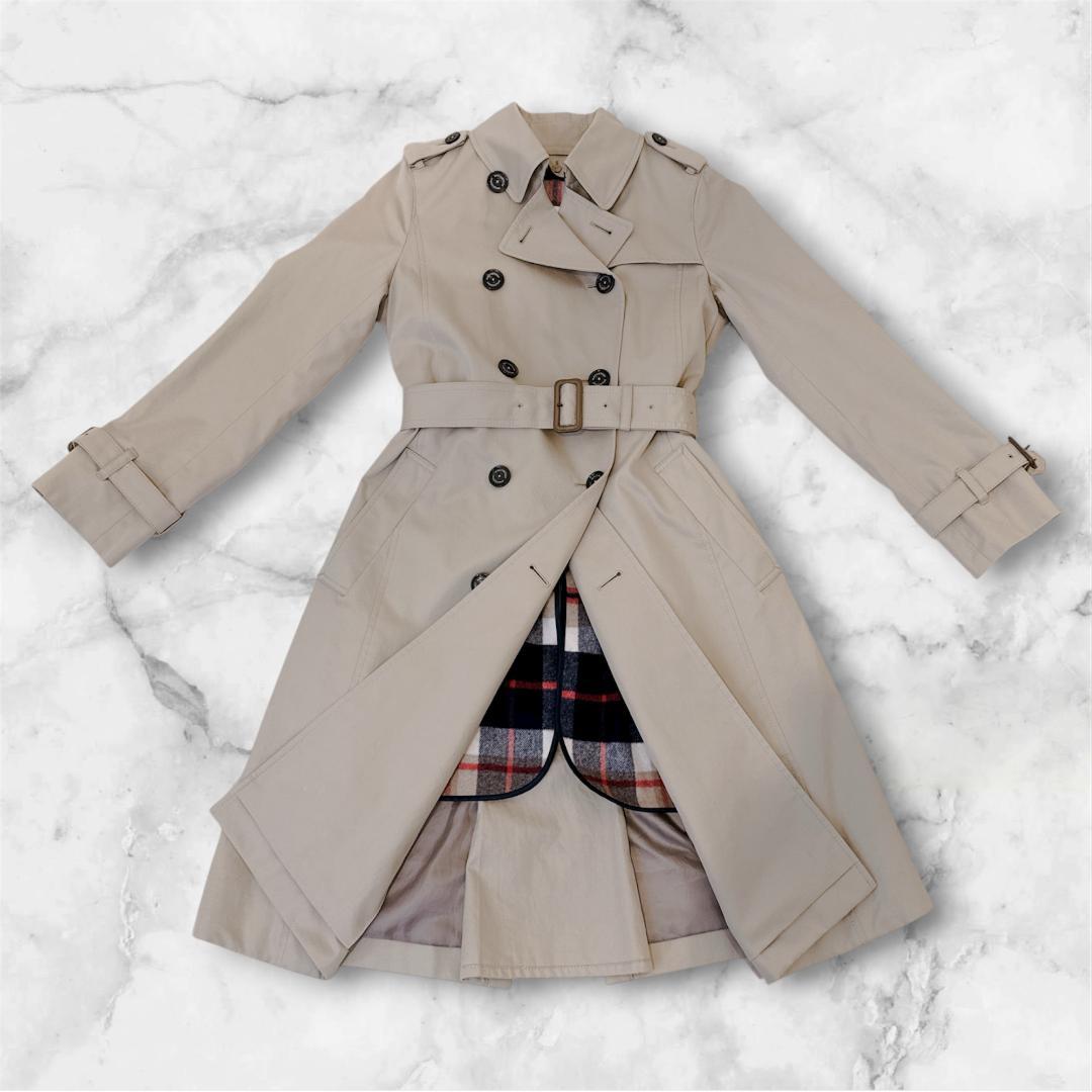 【極美品】マッキントッシュ フィロソフィー トレンチコート　ライナー 付き 36