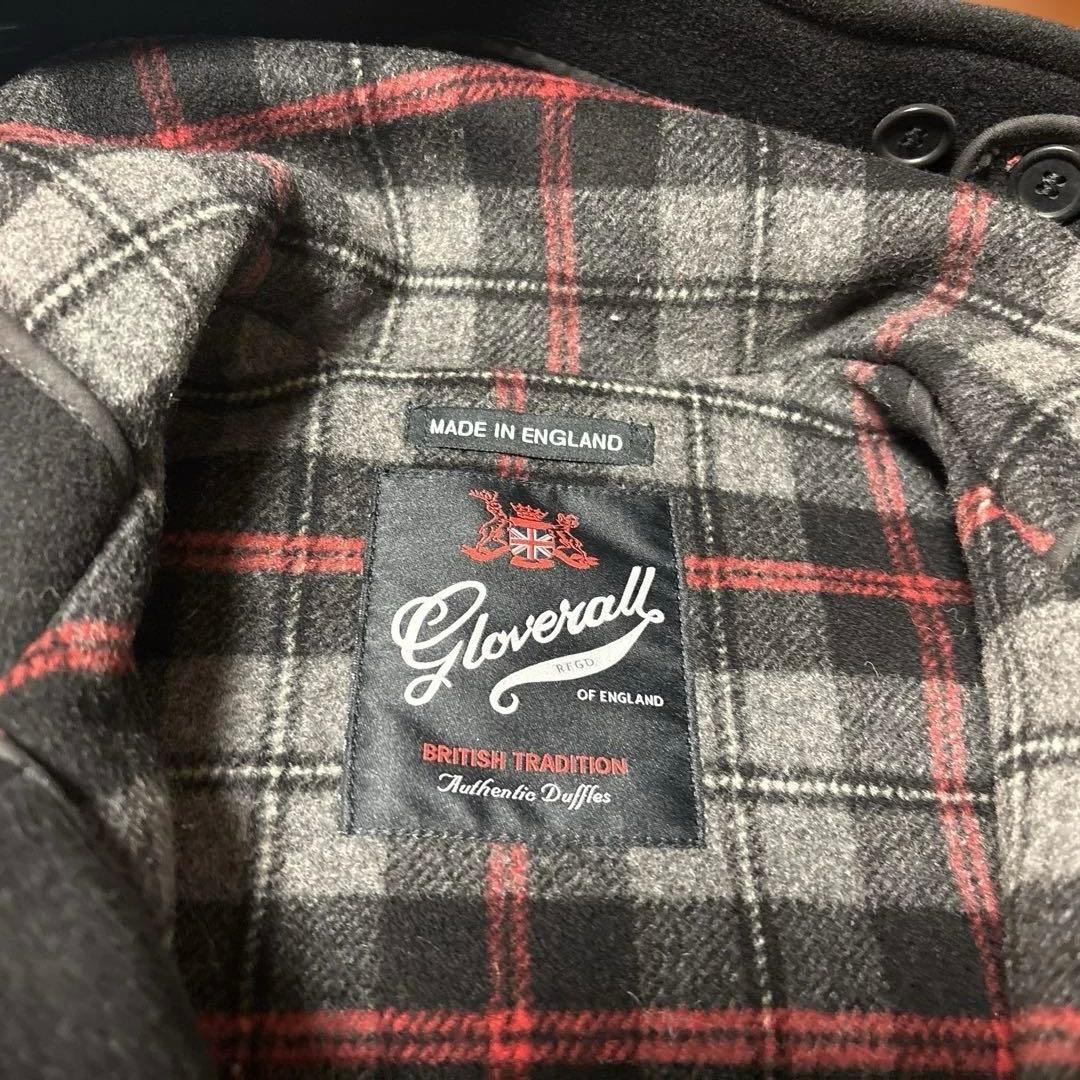 グローバーオール GLOVERALL ダッフルコート 英国製３８ブラック