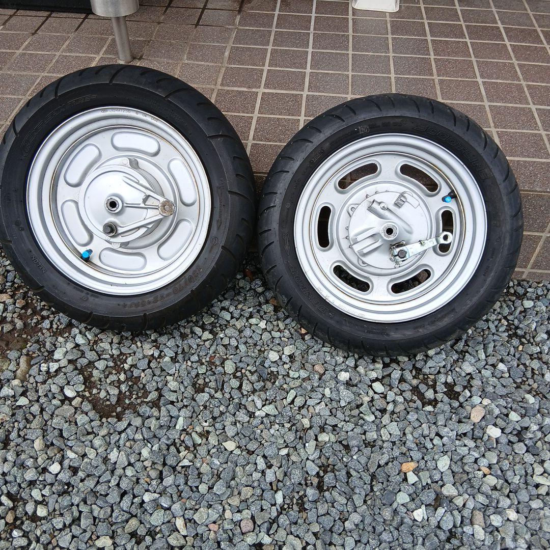 エイプ100、50 タイヤホイールハブセット