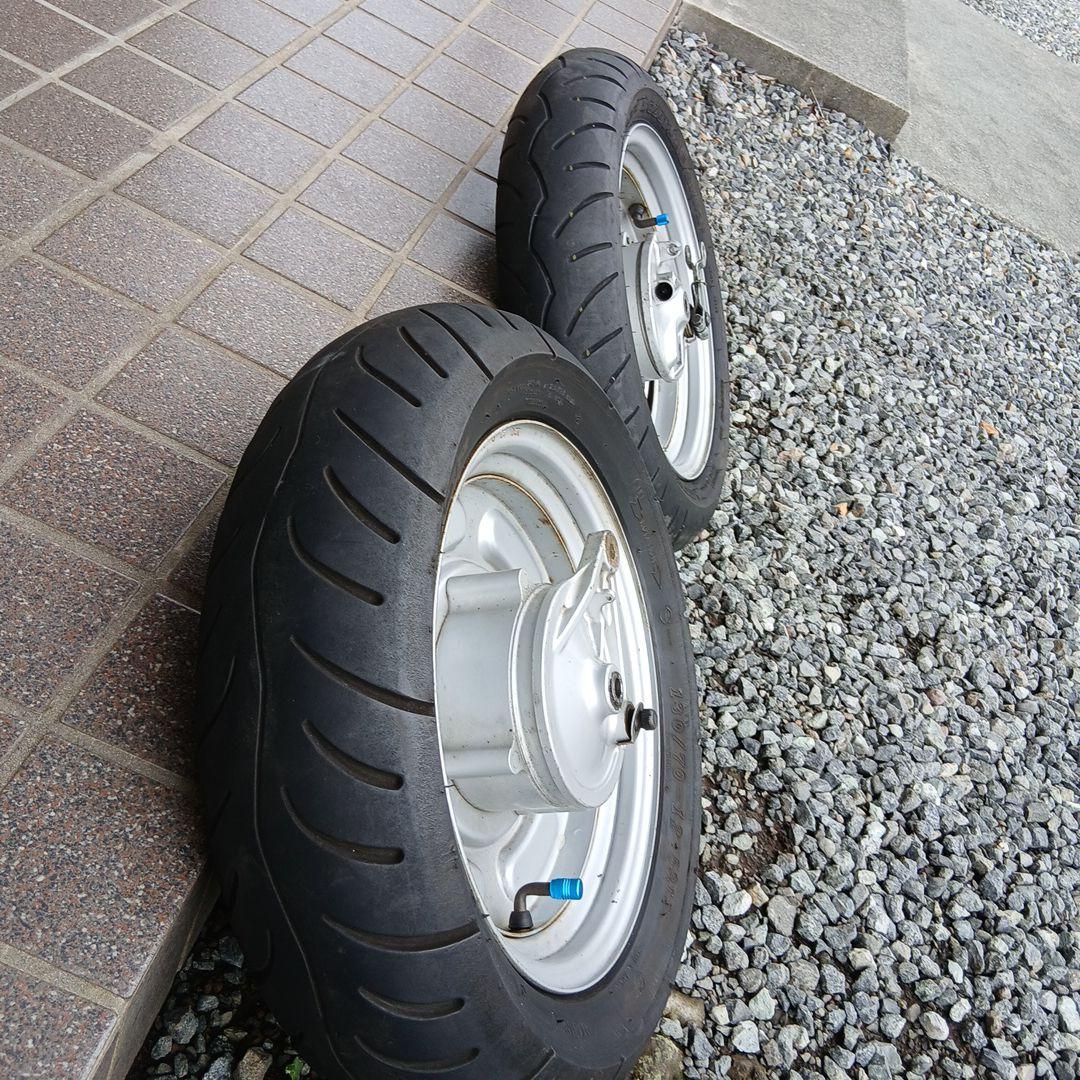 エイプ100、50 タイヤホイールハブセット