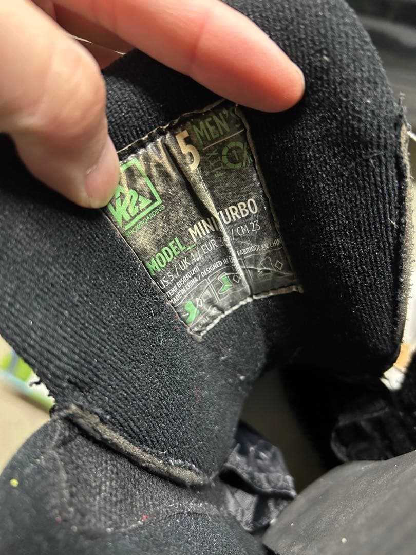 K2 スノーボード120ブーツ BOAシステム