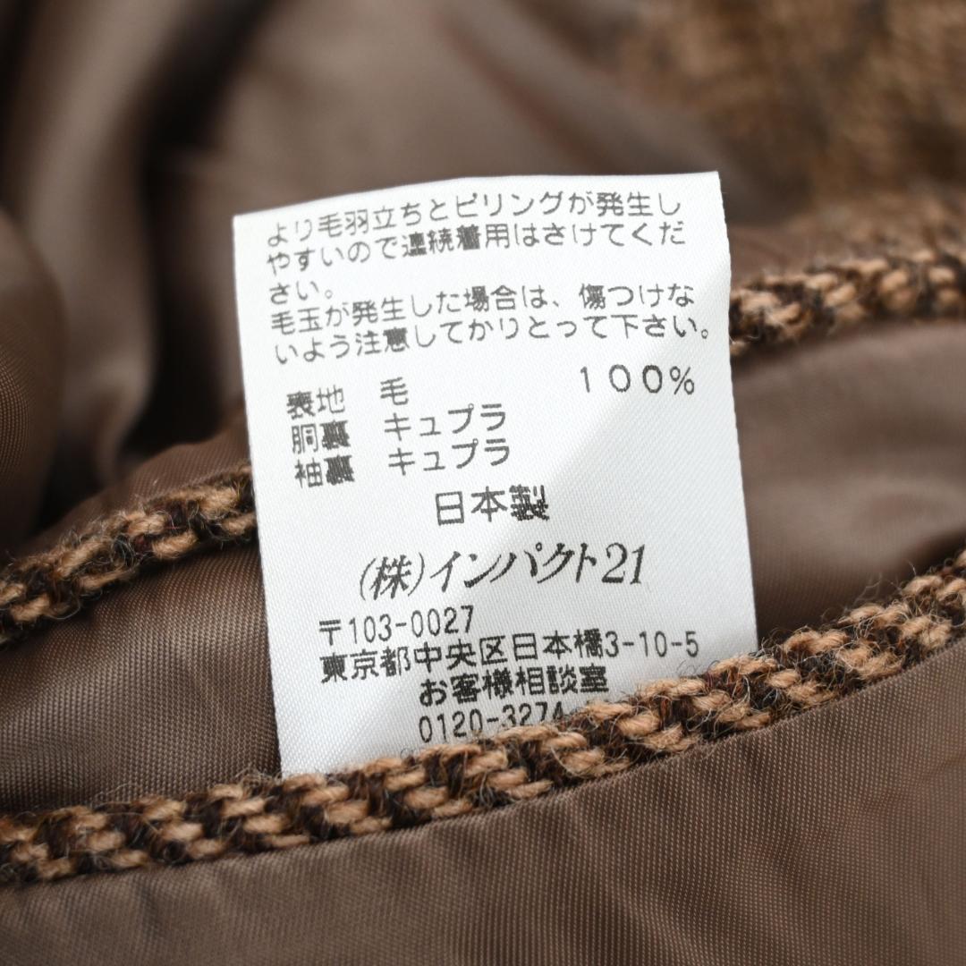 90s ラルフローレン ヘリンボーン ツイードジャケット 47983*